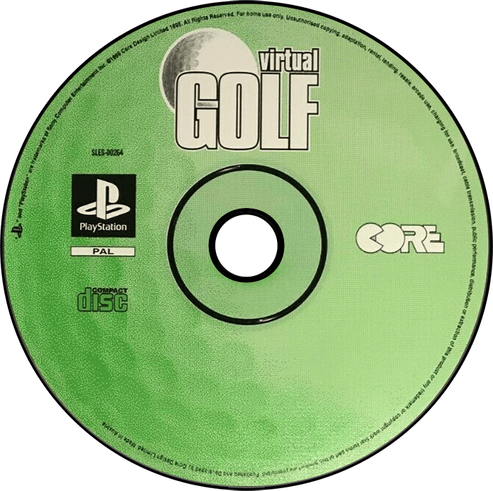 Virtual Golf media 7 for Playstation
